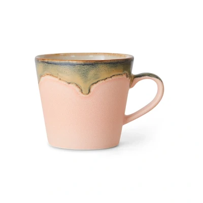 Afbeelding van HKLiving 70&#039;s Cappuccino Mok Blossom