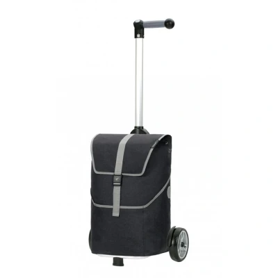 Afbeelding van Andersen Unus Shopper Mikkel Boodschappentrolley black Trolley