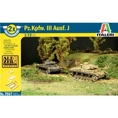 Afbeelding van Italeri 7507 1:72 Montagekit Tank