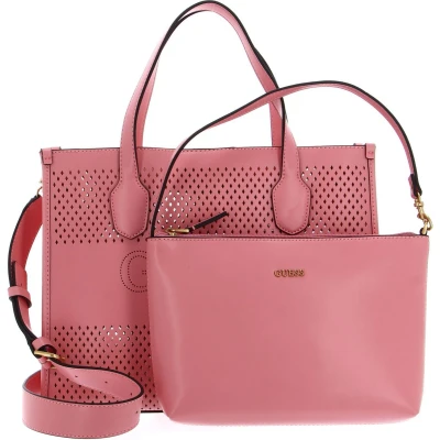 Afbeelding van Guess Katey PERF Small TOTE Shopper, Dames, Maat: One Size, Rose