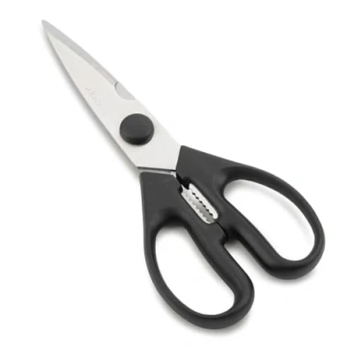 Afbeelding van Arcos Serie Prochef Keukenschaar, 195 mm roestvrijstalen lemmet, handvat van polypropyleen, zwart