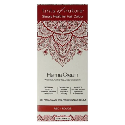 Afbeelding van Henna cream red semi permanent