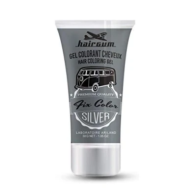 Image de Hairgum Fix Color Hair Coloring Gel 30 ml Silver