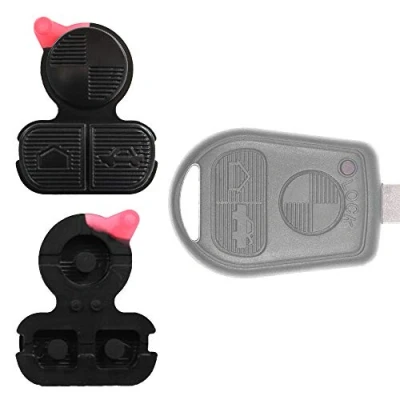Afbeelding van CARCHET® Sleutelbehuizing met 3 knoppen voor BMW E36 E38 E39 Z3