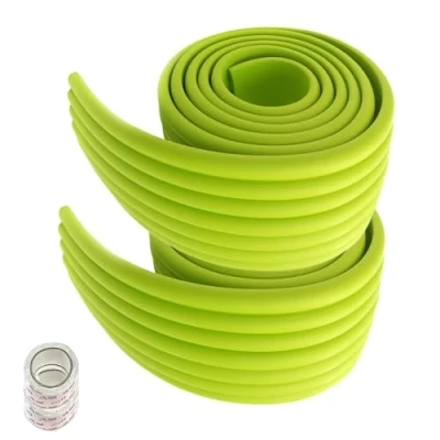 Afbeelding van HIMRY KXD7002 Universele schuimrol, 400 cm x 80 mm, dik, schokbestendig, veiligheid voor baby&#039;s, kinderen, alle doeleinden, babyveiligheid. 2 m, groen, groen
