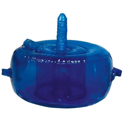 Afbeelding van Stoel met vibrator Blauw