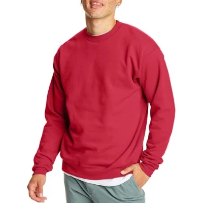 Afbeelding van Hanes Sweatshirtecosmart/EcoSmart/Sudadera Ecosmartecosmart / Moletom Ecosmart korsetbroek (3 stuks) uniseks, Diep Rood