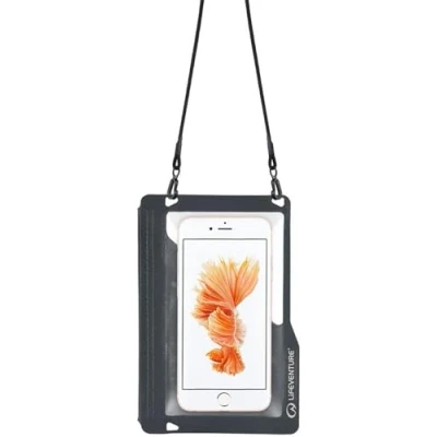 Afbeelding van Lifemarque Waterdichte telefoonhoes plus Grijs Lifeventure maat Onesize
