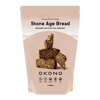 Afbeelding van OKONO Stone Age Breadmix (450 gr)