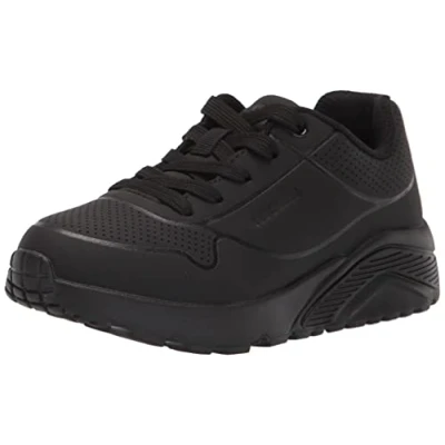 Afbeelding van Skechers 403694l BBK, sneakers voor jongens, Zwarte synthetische trim L