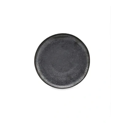 Afbeelding van House Doctor Pion Lunch plat Ø 21,5 cm zwart/bruin (206260204)