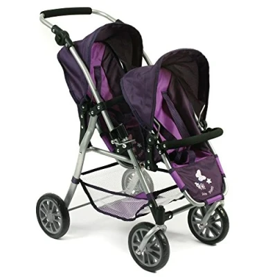 Image de Bayer Chic 2000 691 25 Le buggy Twinny Prune