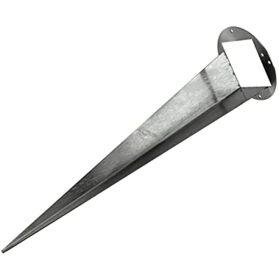 Afbeelding van Vloerstandaard voor 39 cm lange grondpen ChiliTec stekkerzuil #23444#23445 TRIX modellen met 13 x sokkel