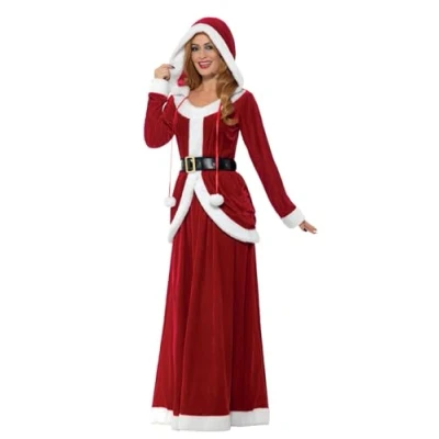 Afbeelding van Ms. Claus Kostuum Deluxe Maat L
