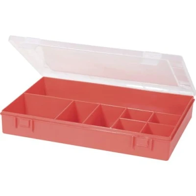 Afbeelding van Hünersdorff Assortimentsdoos (l x b h) 335 225 55 mm Aantal vakken: 8 Vaste onderverdeling Inhoud 1 stuk(s)