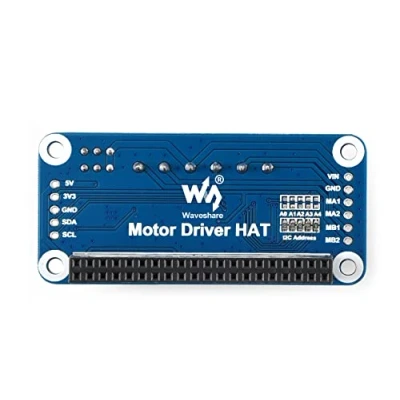Afbeelding van Waveshare Motorstuurhoed voor Raspberry Pi Zero/Zero W/Zero WH/2B/3B/3B+ I2C Interface Drive Two DC Motors DIY mobiele robots