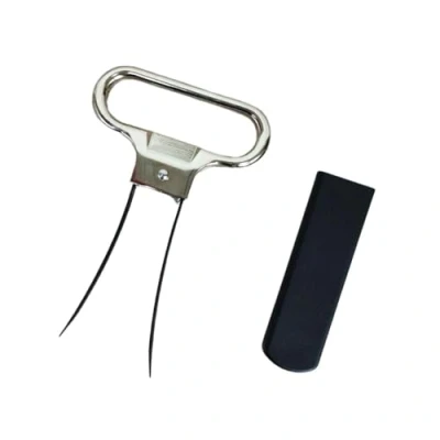 Afbeelding van Fackelmann tire bouchon à lame, professionnel de sommelier, lamelles avec décapsuleur, durable et résistant, zinc ABS, 11 x 5 cm, 1 unité.