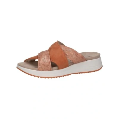 Afbeelding van Caprice Muiltjes, Dames, Maat: 40, Orange comb Leer