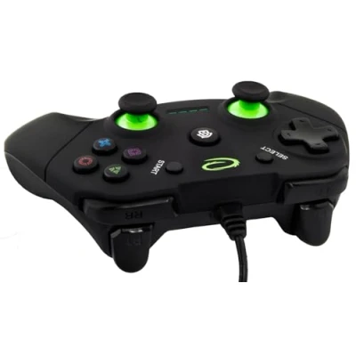 Afbeelding van Gamepad + Esperanza Vanquisher EGG110 K +% 28 PC PS3% 3B Schwarz Farbe Grun 29