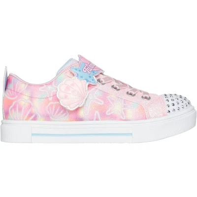 Afbeelding van Skechers Twinkle Sparks Underwater M Meisjes Sneakers Roze