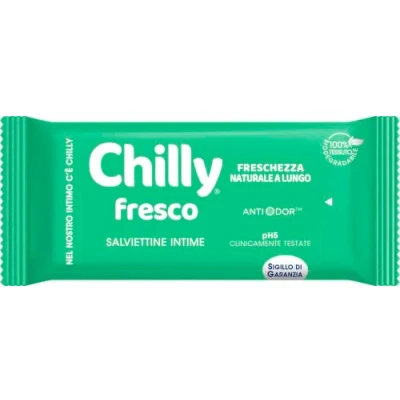 Afbeelding van 3x Chilly Pocket Intiemtissues Doekjes Gel &amp; Fresh 12 stuks