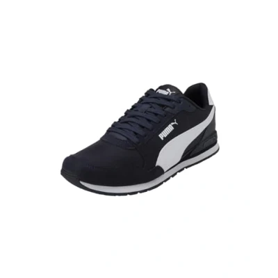 Image de PUMA St Runner V3 Nl Mixte Basket Sneakers Basses, Bleu foncé, 41 EU
