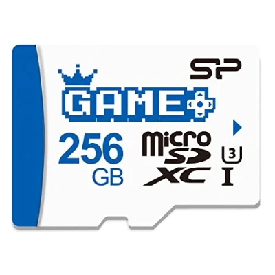 Afbeelding van Silicon Power Micro SD SDXC geheugenkaart met adapter compatibel Nintendo Switch 256 GB