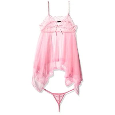 Afbeelding van Penthouse Lingerie Naughty Doll Erotische Babydoll Maat S/M Roze