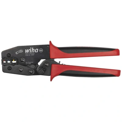 Afbeelding van Wiha 45957 Krimptang Geïsoleerde kabelschoenen, Contacten 0.5 tot 6 mm²