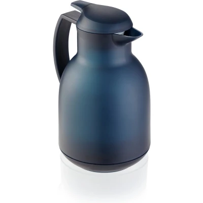 Afbeelding van Leifheit Bolero thermoskan 1 liter donkerblauw