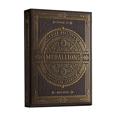 Afbeelding van theory11 Medallions Deck Signature Bicycle Playing Cards by New