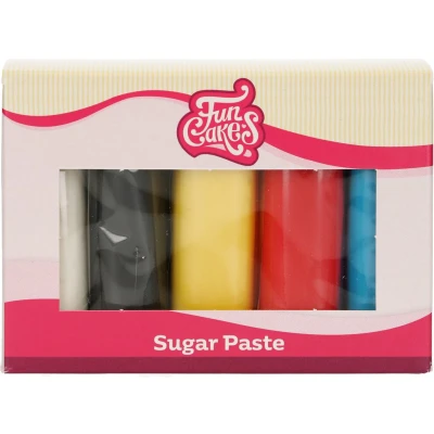 Afbeelding van FunCakes Rolfondant Multipack Primaire Kleuren 5x100g