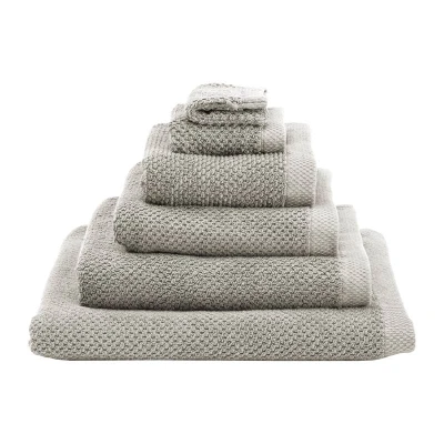 Afbeelding van Heckett &amp; Lane Badhanddoek Bath Grant Glacier Grey 70 x 140 cm
