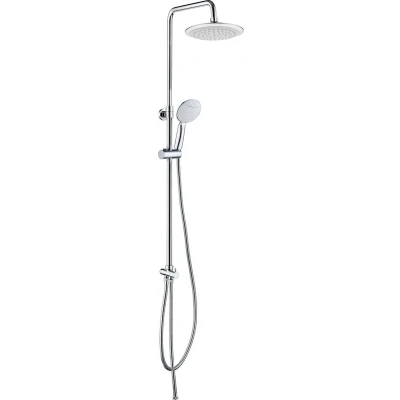 Afbeelding van Tiger Luvia Doucheset Regendouche Ø 20 cm Handdouche 12 2 standen Chroom