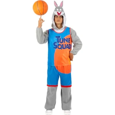 Afbeelding van FUNIDELIA Space Jam Bugs Bunny kostuum Looney Tunes Maat: S M