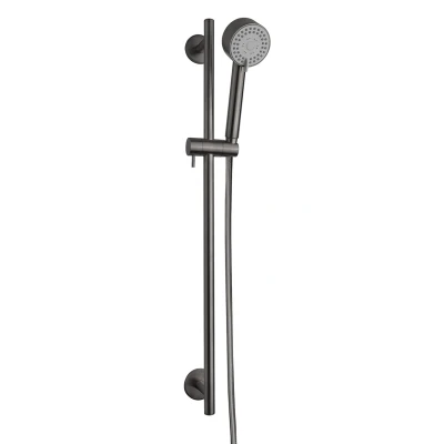Afbeelding van Wiesbaden Cadans luxe glijstangset gunmetal