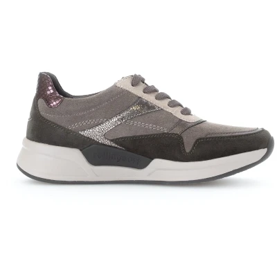 Afbeelding van Gabor rollingsoft sensitive 56.957.30 dames rollende wandelsneaker multikleur maat 35 (EU) 2.5 (UK)