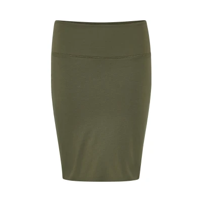 Afbeelding van Kaffe Penny Kokerrok, Dames, Maat: XS, Grape leaf