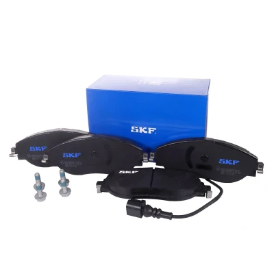 Afbeelding van SKF VKBP 80179 E Remblokkenset Incl. slijtage waarschuwingscontact AUDI: A3 Sportback, Saloon, Hatchback, SKODA: Superb III Estate