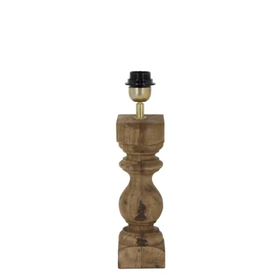 Afbeelding van Light &amp; Living Lampvoet CUMANI 9x9x36 Bruin