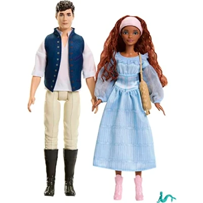 Afbeelding van Disney Princess De Kleine Zeemeermin Ariël en Prins Erik Pop