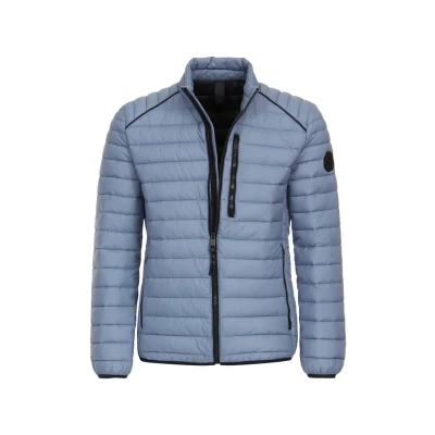 Afbeelding van Casa Moda Jas Lichtblauw maat XXL Heren Tussenjas met Regular fit Pasvorm Suitable Herenkleding