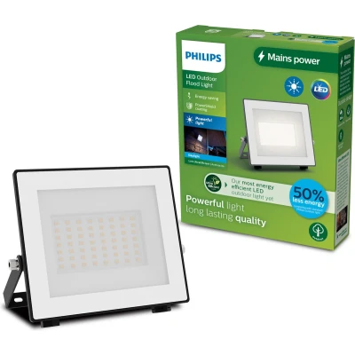 Afbeelding van Philips Lois floodlight UltraEfficient LED Zwart 15W Koel wit licht; 5000K Verstraler