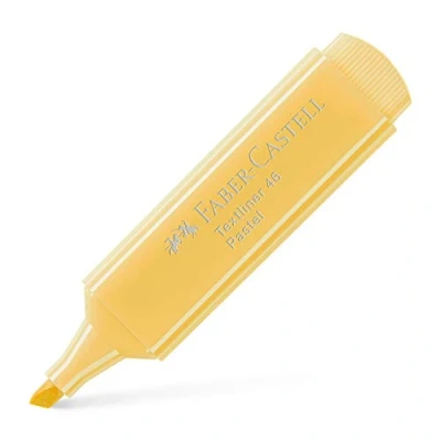 Afbeelding van Faber Castell 154667 markeerstift 1 stuk(s) Beitelvormige punt Geel