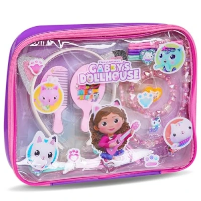 Afbeelding van Gabby&#039;s Dollhouse Gabby Cat Accessoires hoofdband kat en sieraden ideaal voor kinderen perfecte cadeaus fans