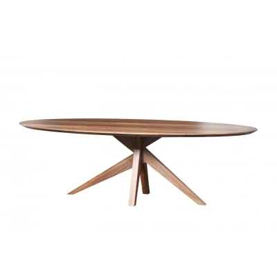 Afbeelding van Vergadertafel Colombo breed 200CM diep 100CM bladkleur Zand Matlak