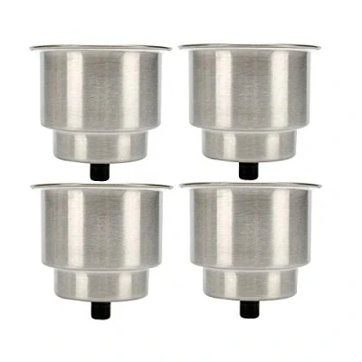 Afbeelding van FreeTec Drinkhouder van roestvrij staal voor fles jacht boot (4 stuks)