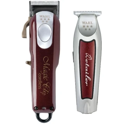 Afbeelding van Wahl Combi Magic Clip Cordless Tondeuse + Detailer Li Trimmer Voordeelset Draadloos