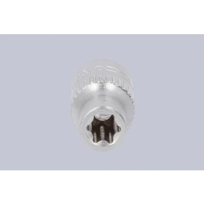 Afbeelding van KS TOOLS 911.4316 Steeksleutelelement DIN 3120, ISO 1174 E7 Chroom vanadium staal E profiel, Buiten Torx gekarteld