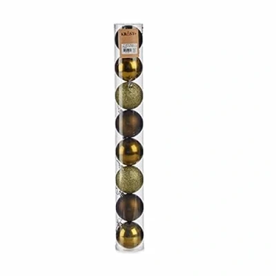 Afbeelding van Set kerstballen Groen Plastic Ø 7 cm (24 Stuks)